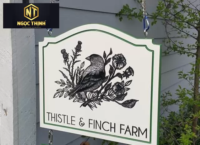 BẢNG HIỆU GỖ TIỆM  CAFE /  QUÁN ĂN , TIỆM BÁNH GIÁ TỐT - BHG01